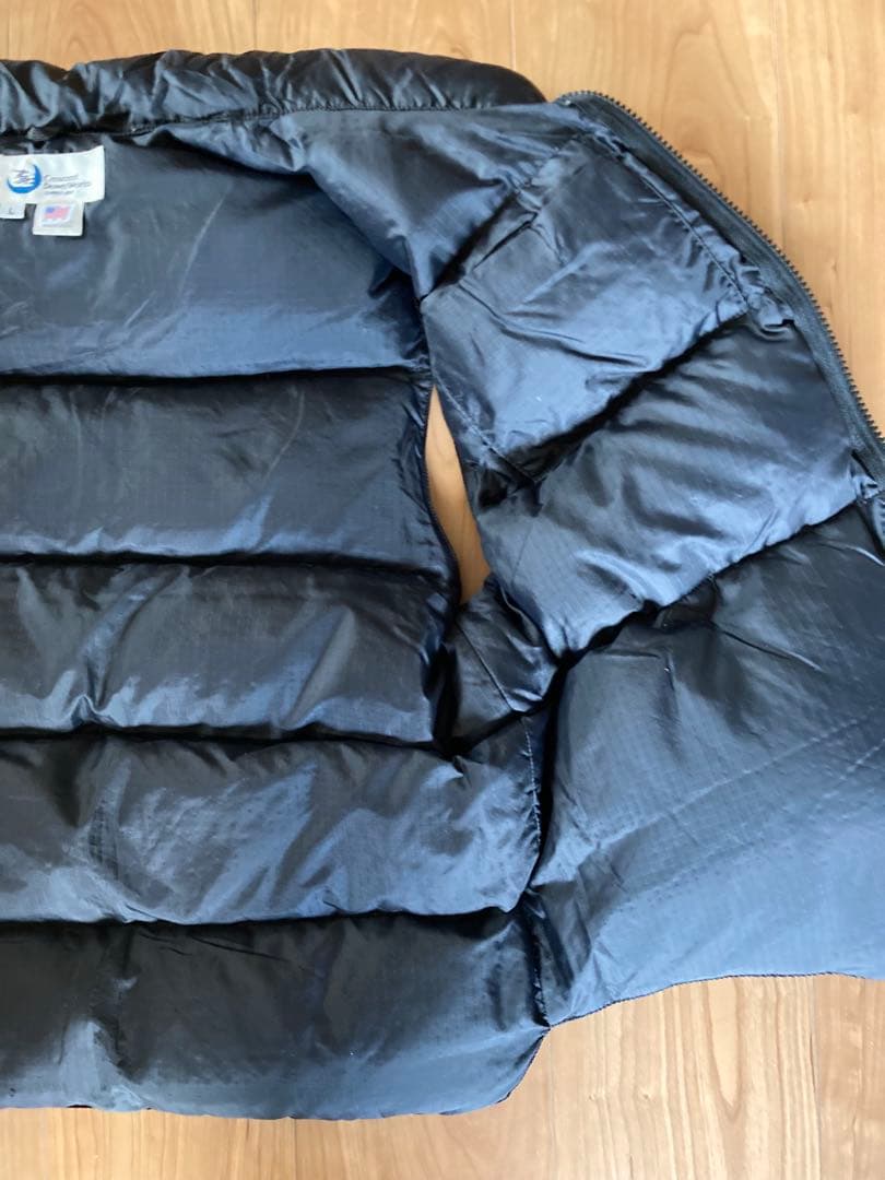 美品❗️USA製 クレセントダウンワークス ダウンベスト 黒 NBNW
