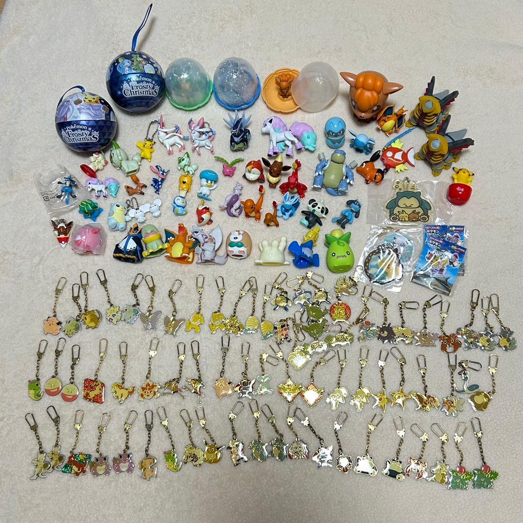 ポケモン　フィギュア　モンコレ　ポケモンキッズ　メタルキーホルダー　まとめ売り