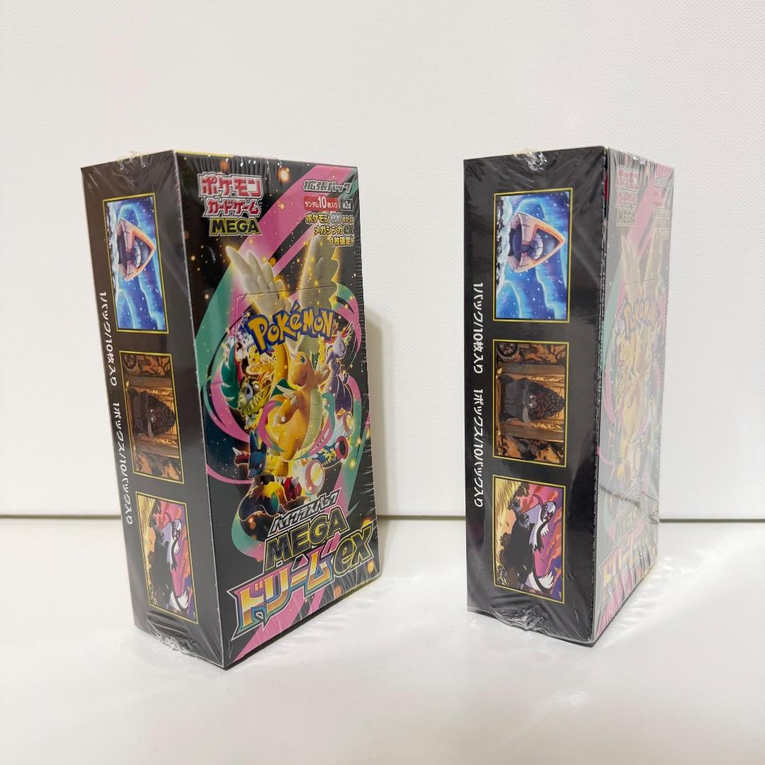 ポケモンカードゲーム MEGA ドリームEX 2BOX シュリンク付き
