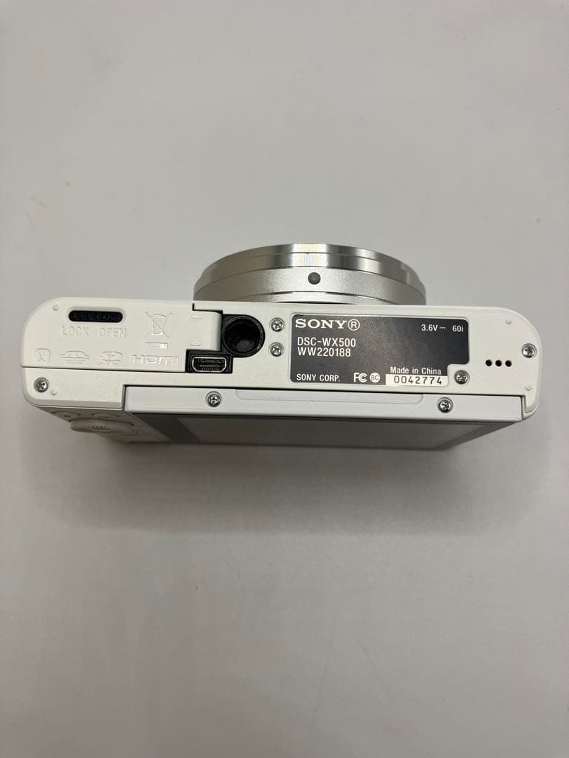 【返品保証・良品】SONY Cyber-shot DSC-WX500 ホワイト