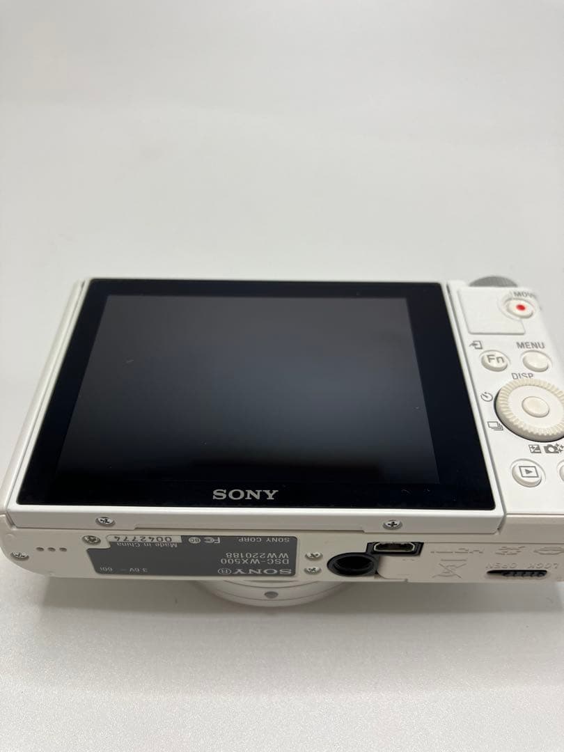【返品保証・良品】SONY Cyber-shot DSC-WX500 ホワイト