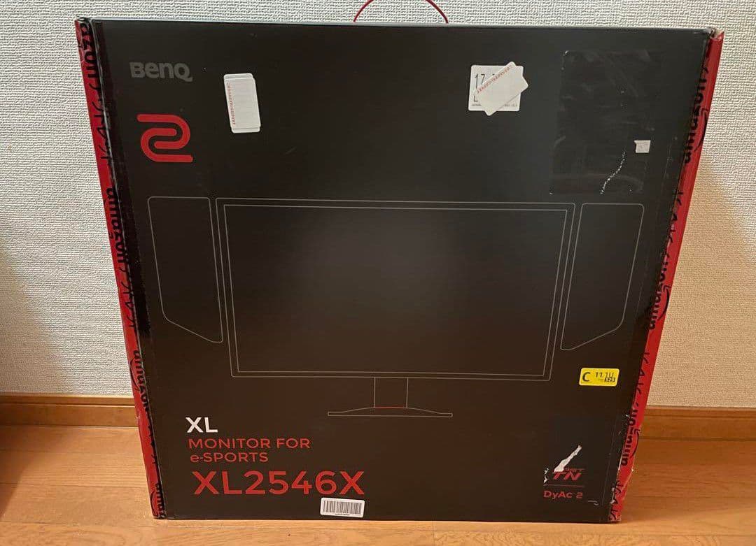 【完品】ZOWIE XL2546Xゲーミングモニター240hz/24.5インチ/