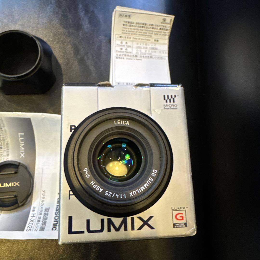 レンズ(単焦点) PanasonicLEICADG SUMMILUX 25mm F1.4 ASPH