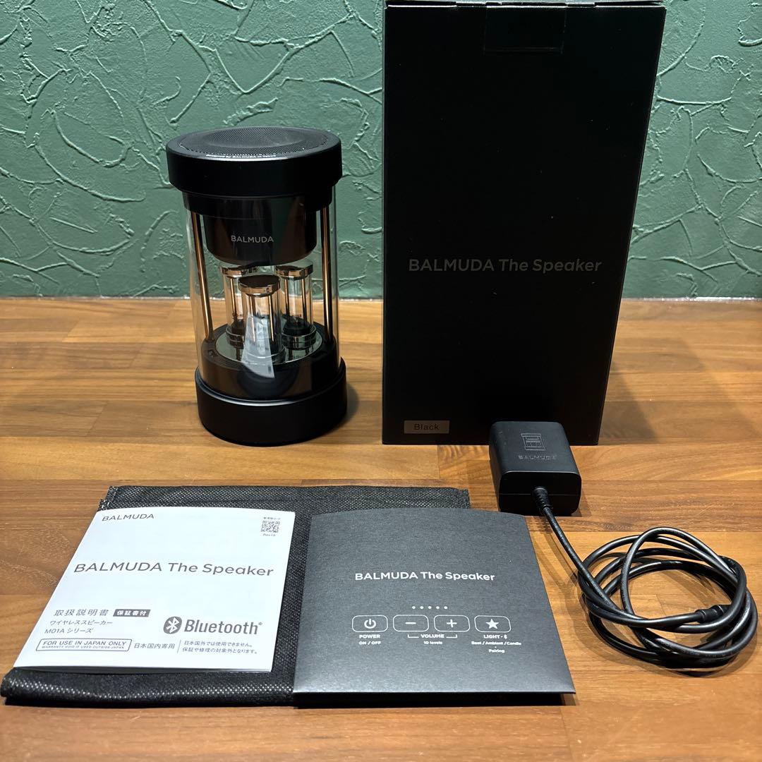 BALMUDA The Speaker M01A-BK バルミューダスピーカー