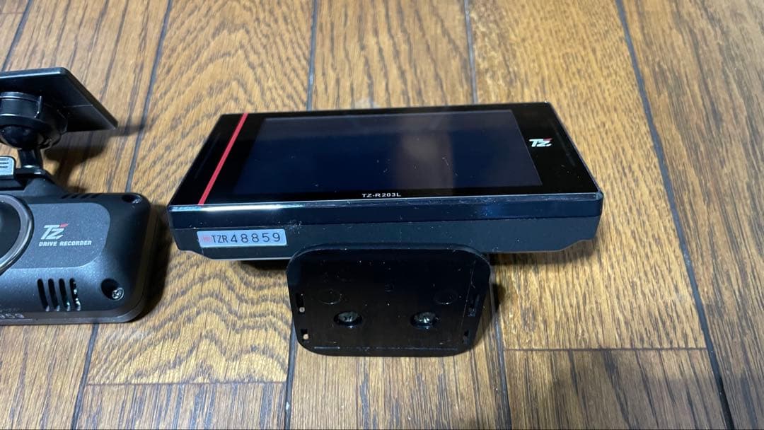 セルスター TZ-R203L TZ-D201レーダー探知機 前後ドラレコセット
