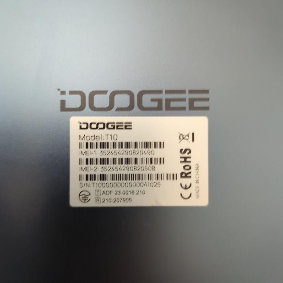 DOOGEE T10 タブレット 本体 青