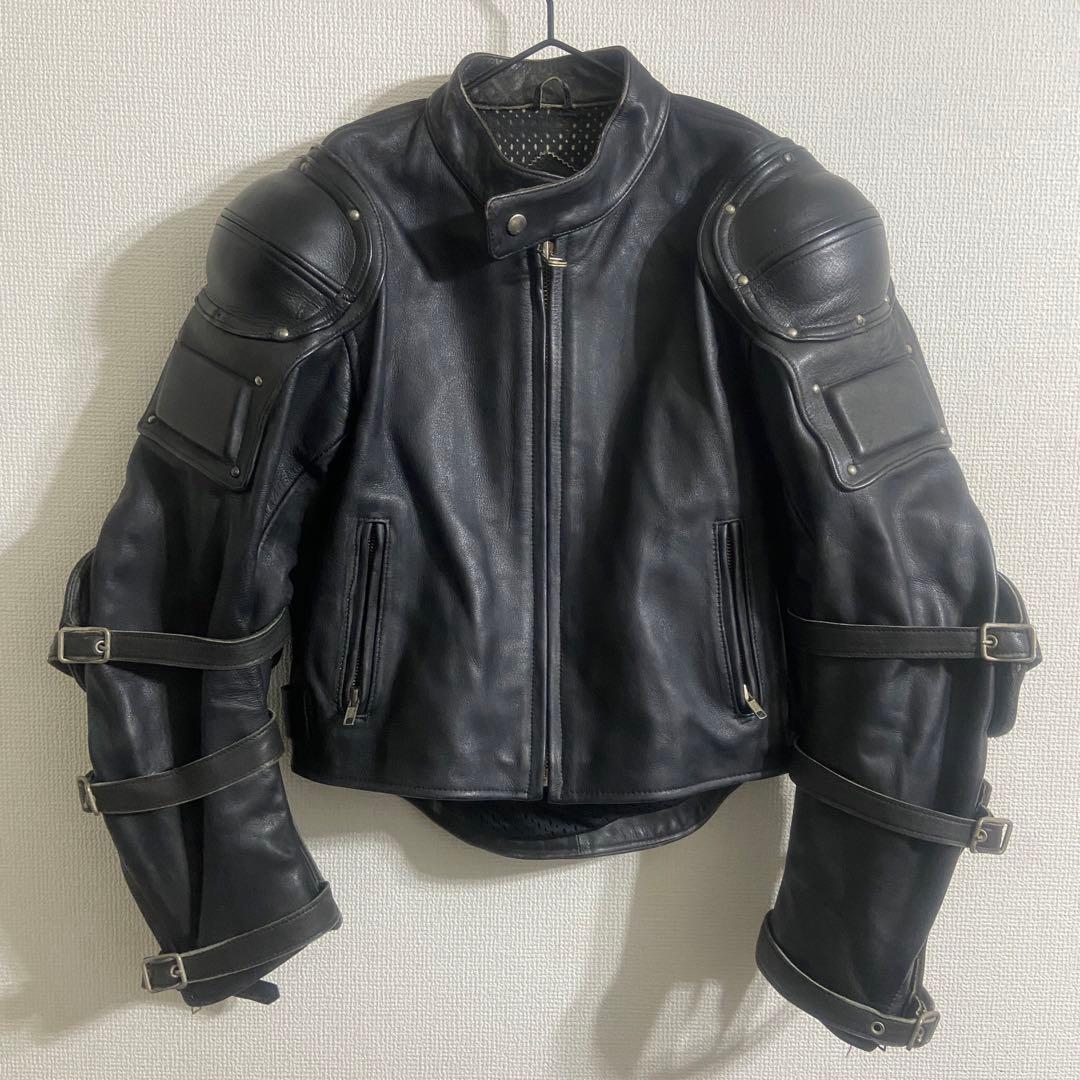 PLICANA バトルスーツ レザー プロテクター付きジャケット KADOYA