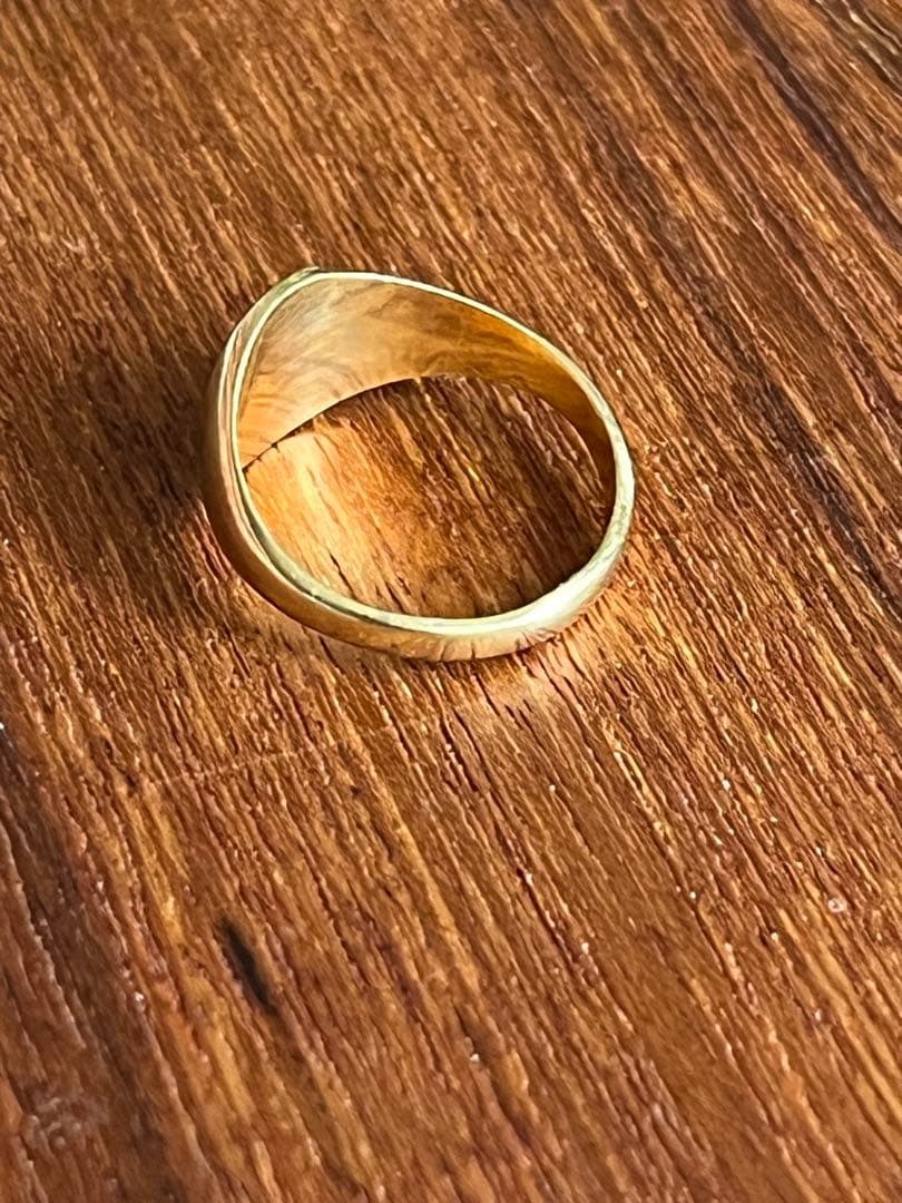 【在庫ラスト】ヴィンテージ 10K G.F シグネットリング 9.5号 US製