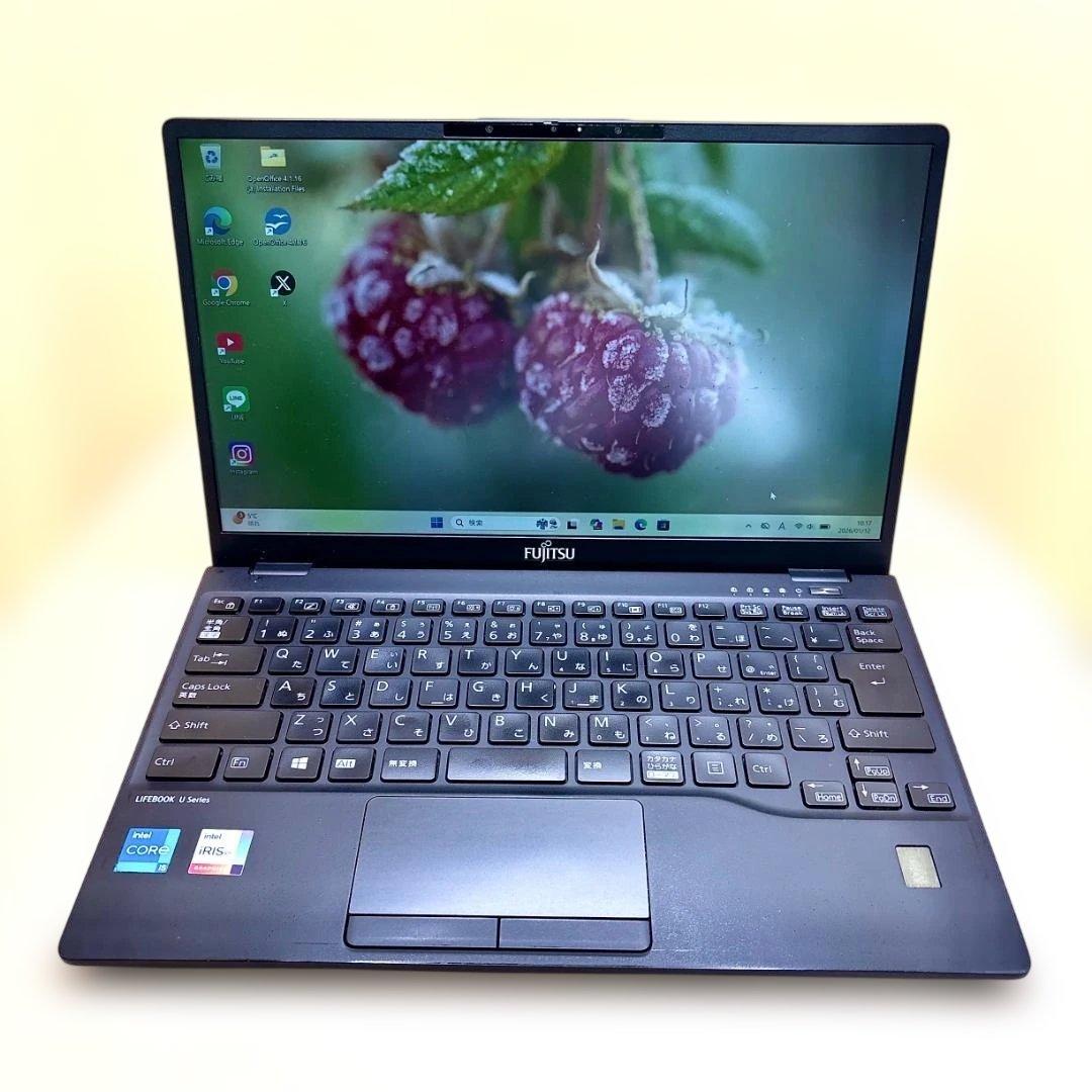 最終価格）美品！ 富士通 高速パソコン i5第11世代 8GB SSD256GB