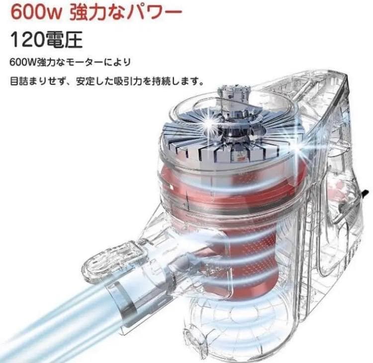 ❤600Wハイパワー＆スタイリッシュでお洒落な生活家電♪❤サイクロン掃除機