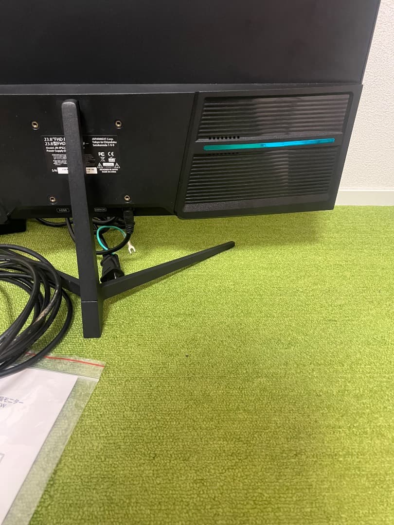 JAPANNEXT 23.8インチIPSパネル スピーカー内蔵 フルHDモニター