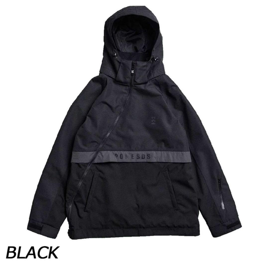 【ROME SDS】スノーボードジャケット メンズ Lサイズ ブラック