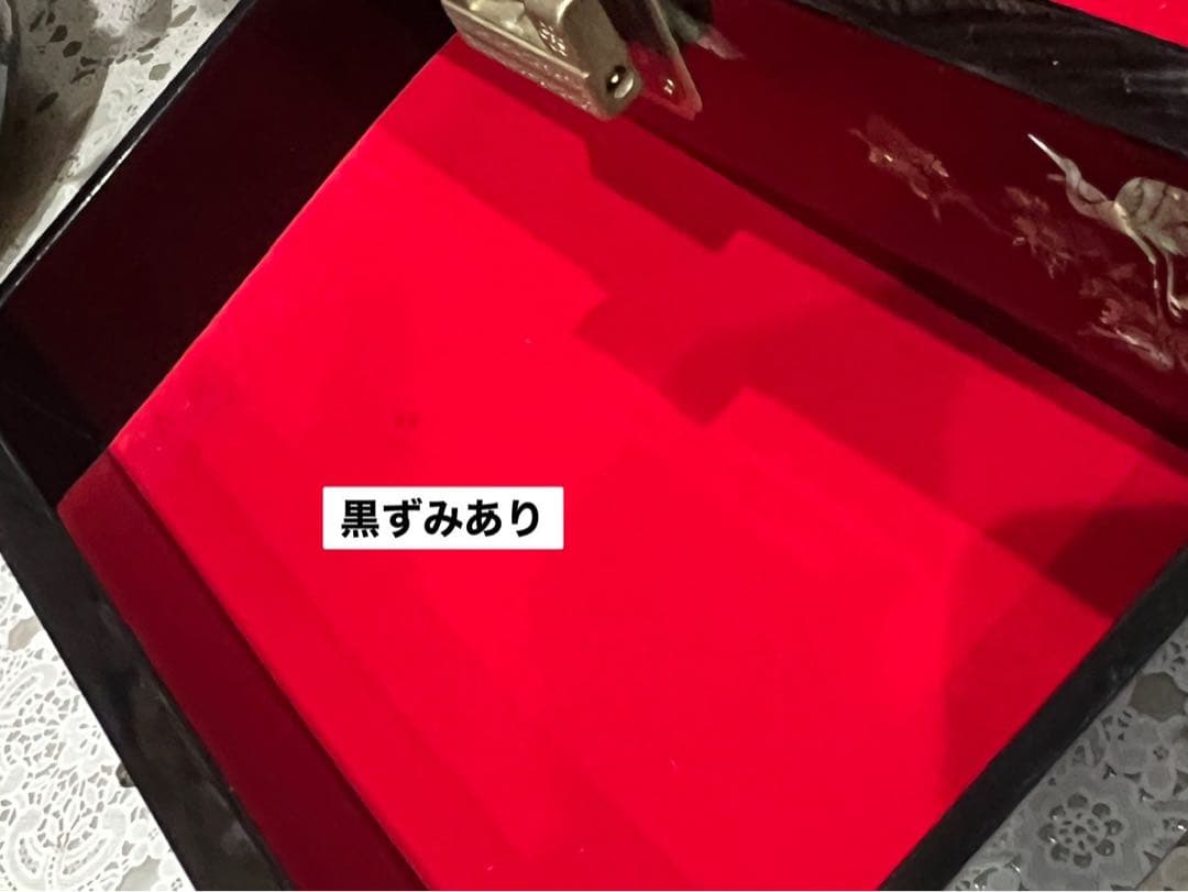 螺鈿細工 ジュエリーボックス 孔雀 花鳥 伝統的 韓国 工芸品