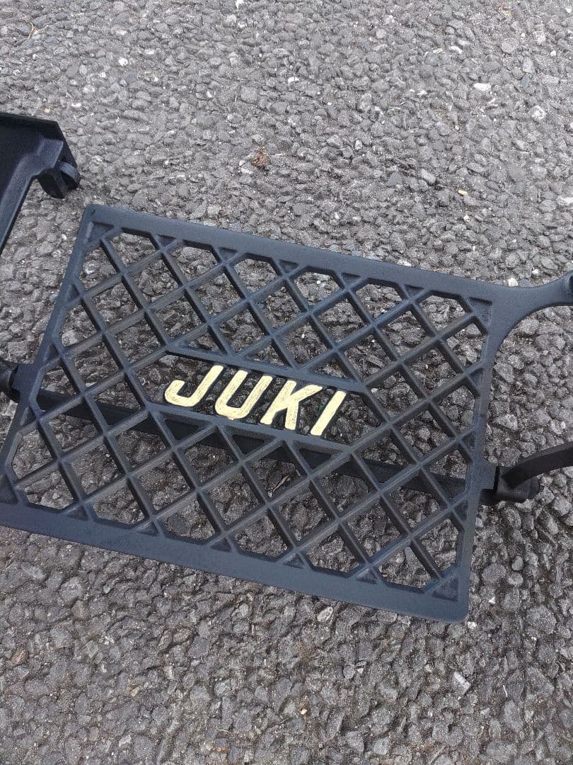 『分解リペイン仕上げ完了』JUKI足踏みミシン台　ガーデンシェッド⭕ 古道具