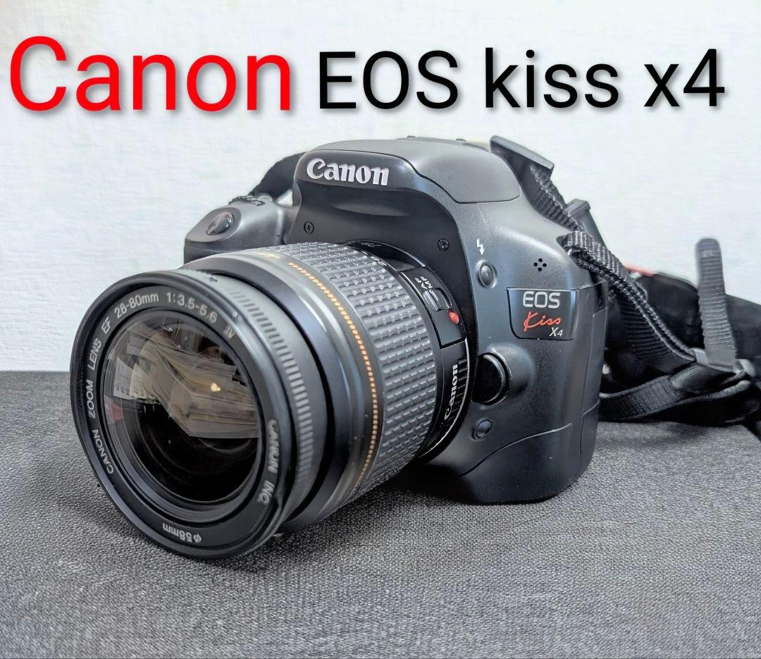 ☆良品 Canon EOS Kiss X4 デジタル一眼レフ ズームレンズキット