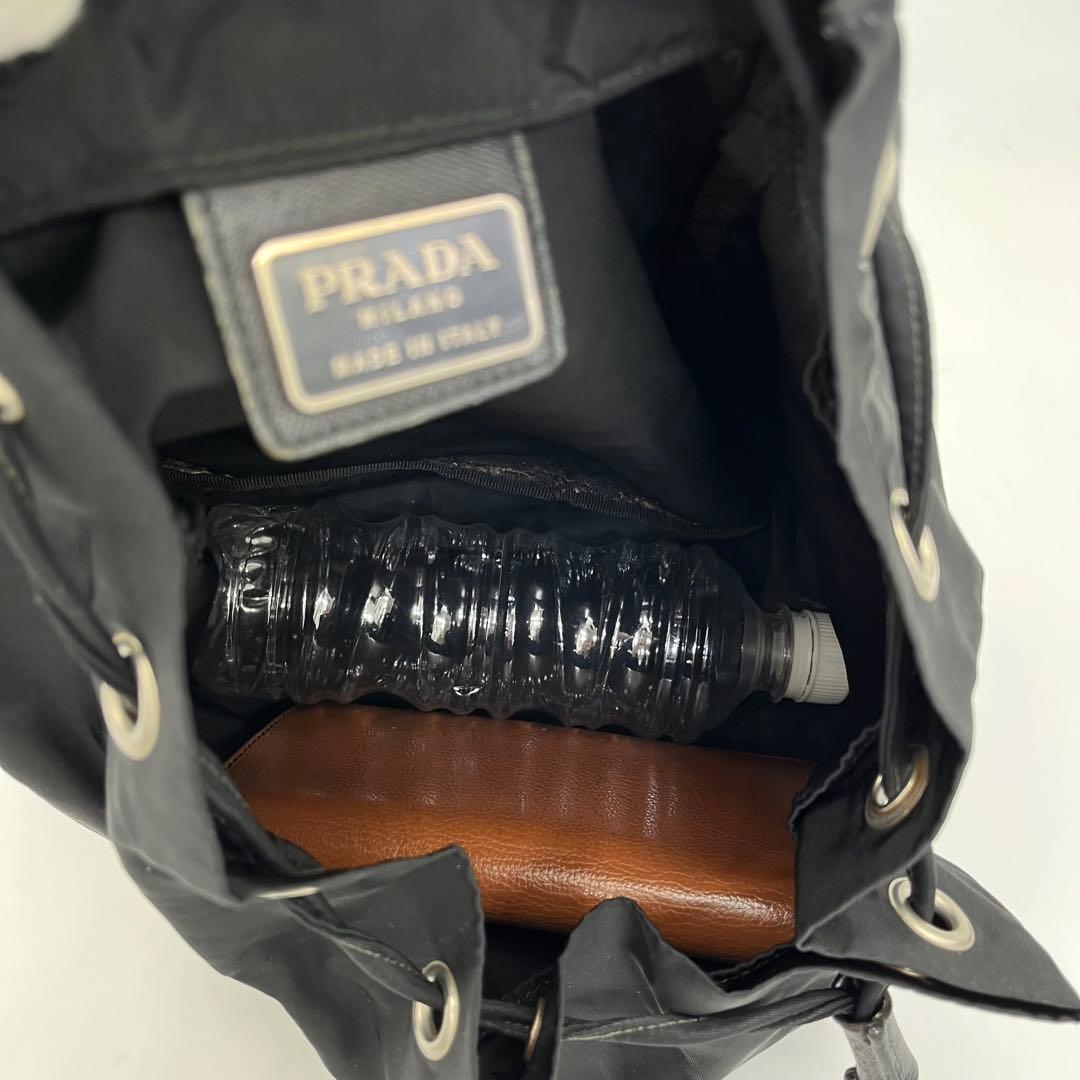 PRADA リュック バックパック 三角ロゴ テスートナイロン 黒 男女可能