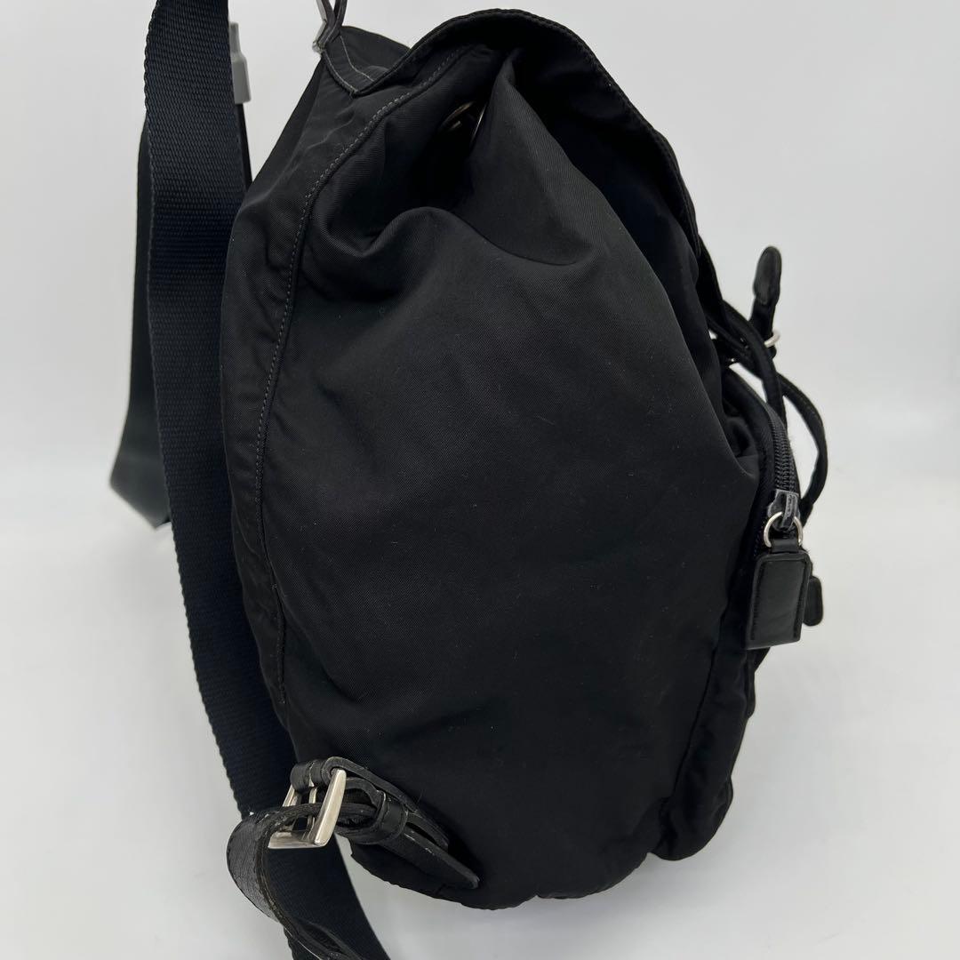 PRADA リュック バックパック 三角ロゴ テスートナイロン 黒 男女可能