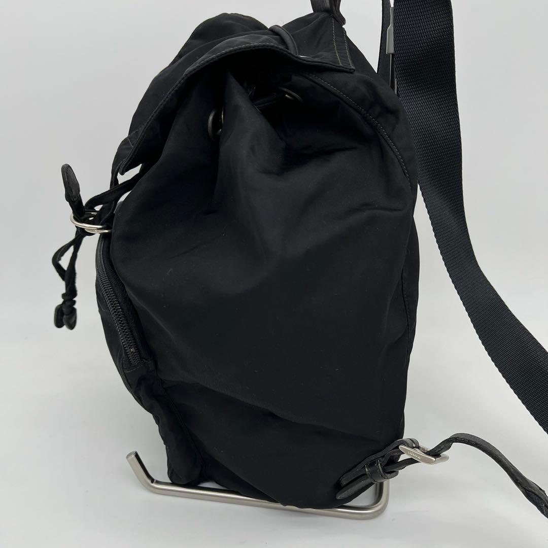 PRADA リュック バックパック 三角ロゴ テスートナイロン 黒 男女可能