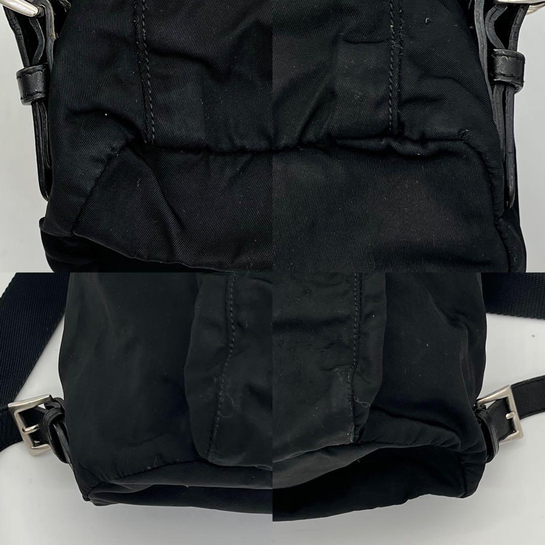 PRADA リュック バックパック 三角ロゴ テスートナイロン 黒 男女可能