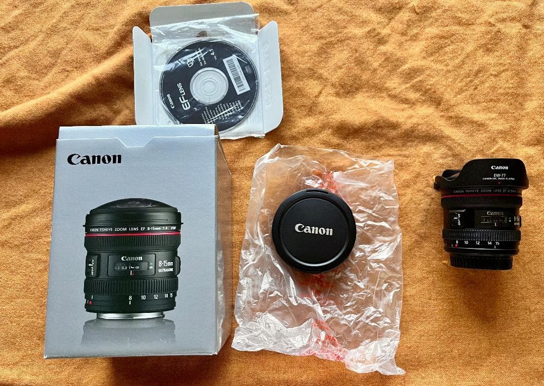 キャノン EF 8-15mm f/4L Fisheye USM
