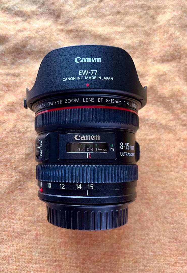 キャノン EF 8-15mm f/4L Fisheye USM