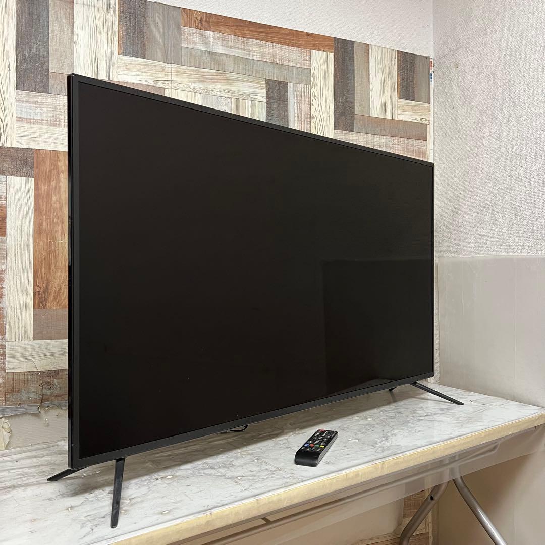 即日受渡❣️全国送料込ティーズネット50型液晶テレビ裏番組録画省エネ薄型