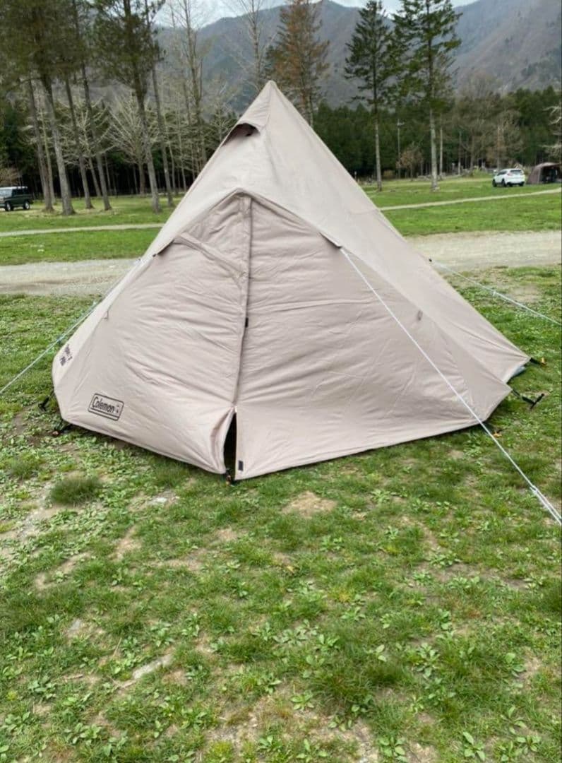 コールマンテント ティピー/ST (グレージュ)＋未使用シートセット325