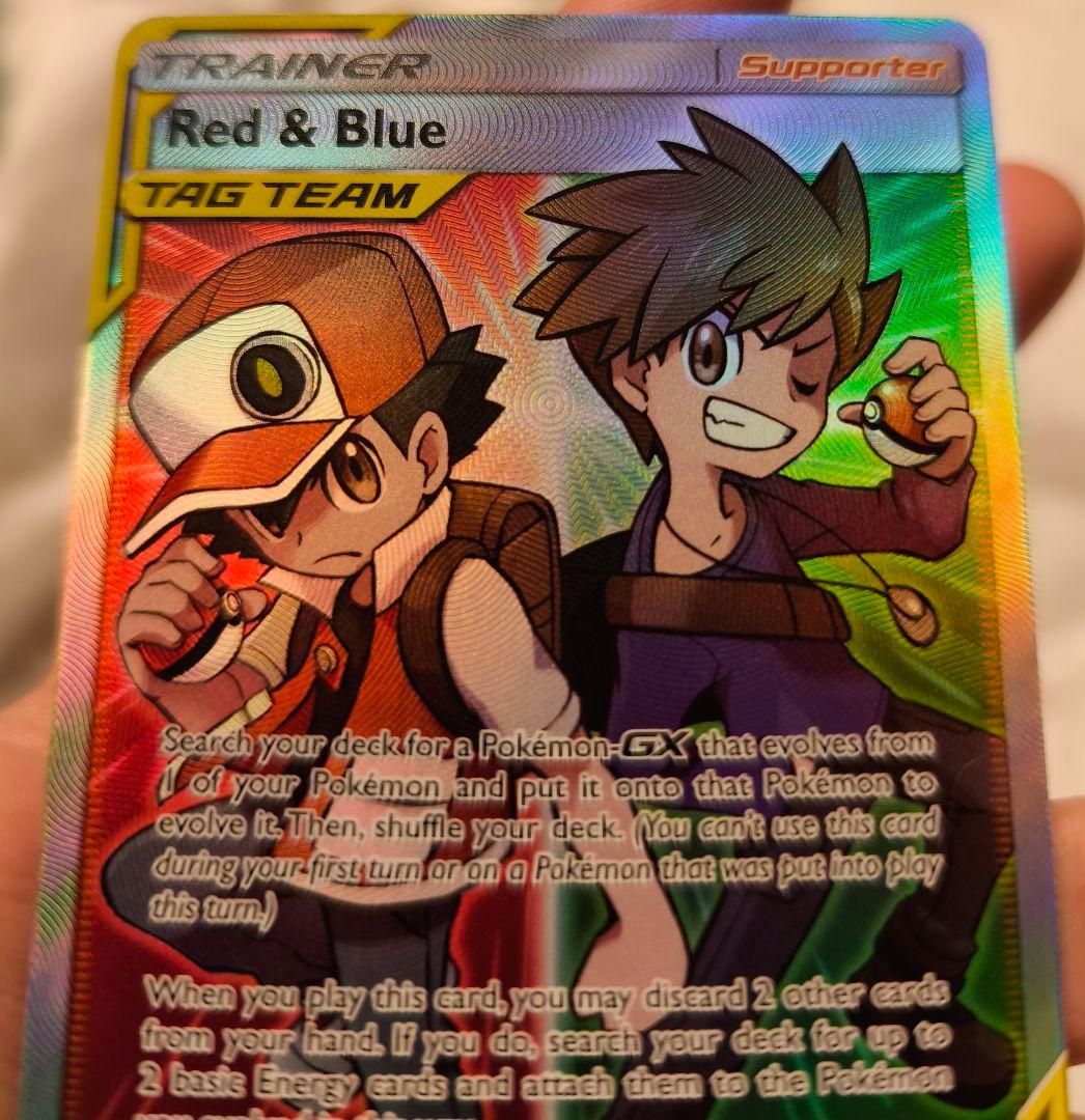 Red&Blue TAG TEAM 英語版カード