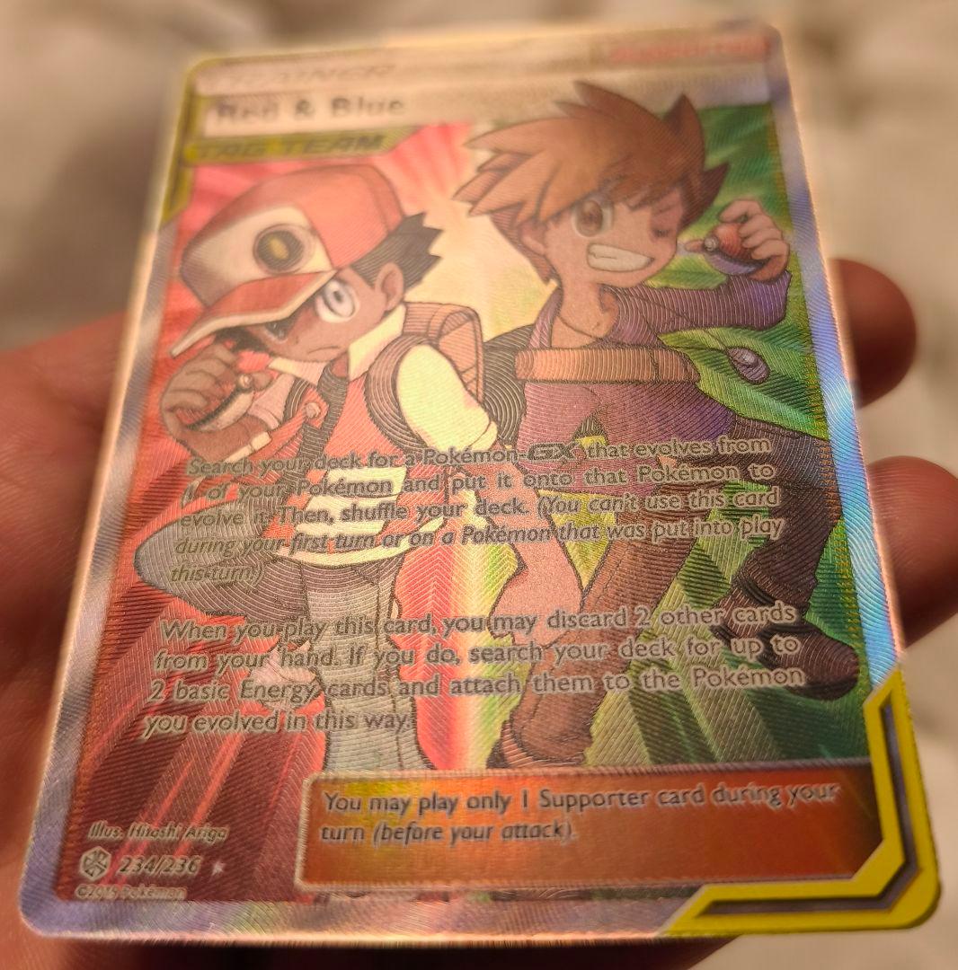 Red&Blue TAG TEAM 英語版カード