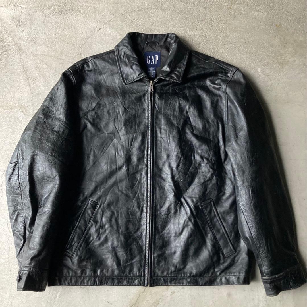 90s OLD GAP レザージャケット M vintage