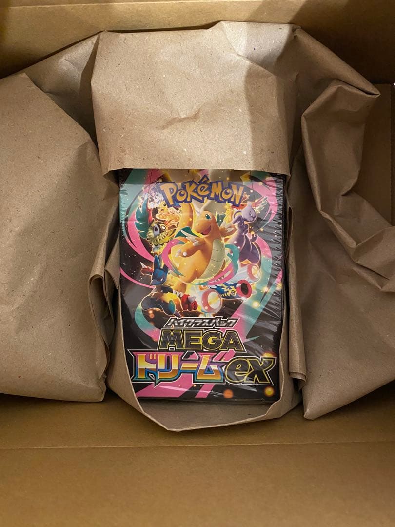 ポケモンカード メガドリームex 未開封BOX シュリンク付き