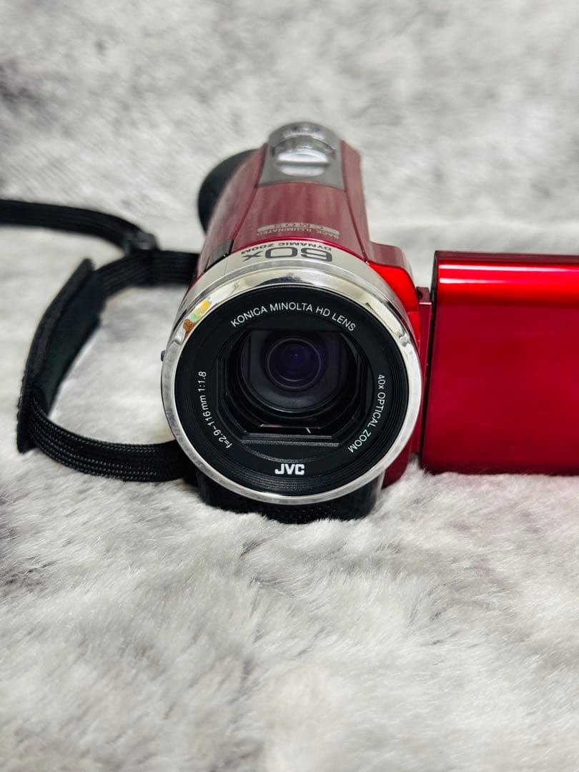 JVC Victor Everio GZ-E780-R ビデオカメラ　2017年