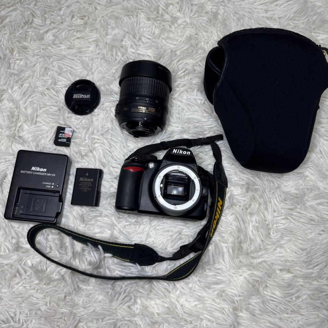 ☆【美品】Nikon D3100 レンズキット SDカード付すぐ使える☆