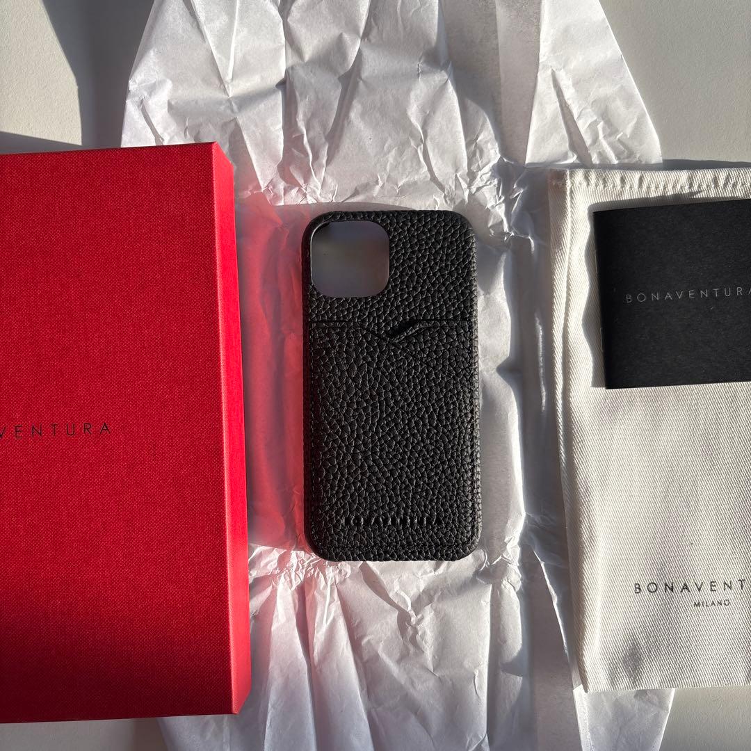 ボナベンチュラ13mini iPhoneケースブラックWarrantyカード無し