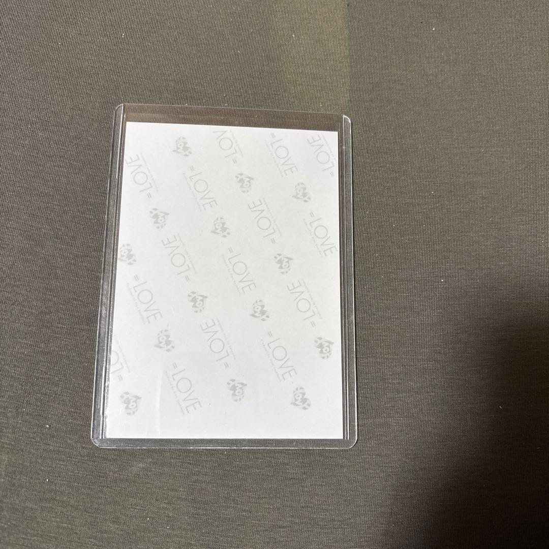 鵜飼＝LOVE生写真直筆 佐々木舞香呪って呪ってチュウ