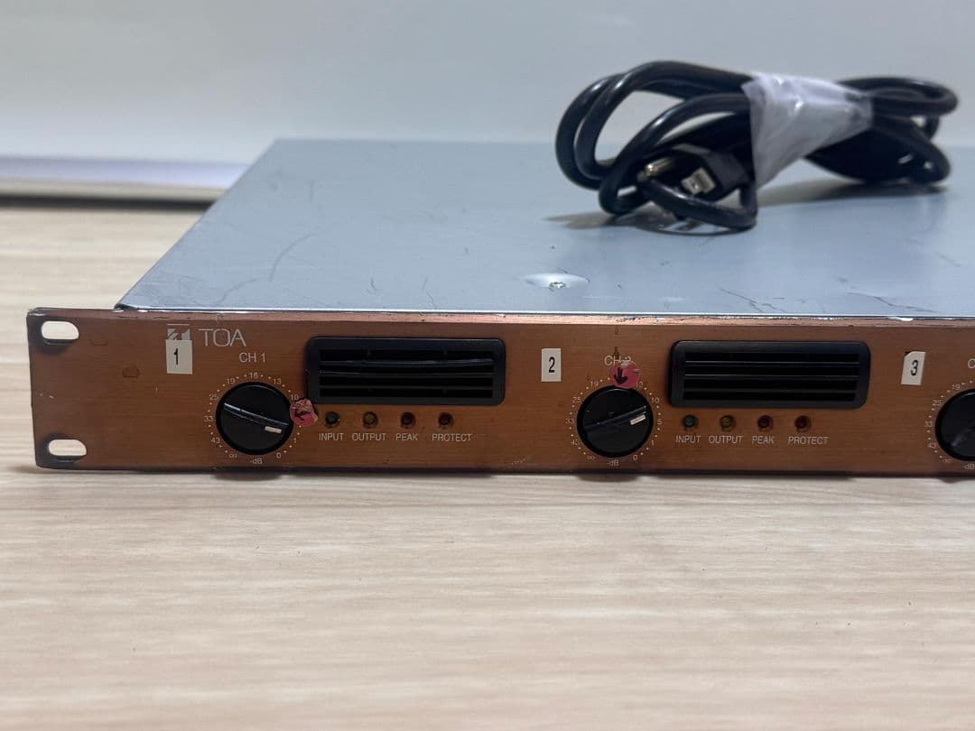 TOA デジタルパワーアンプ DA-150FH 動作確認済み