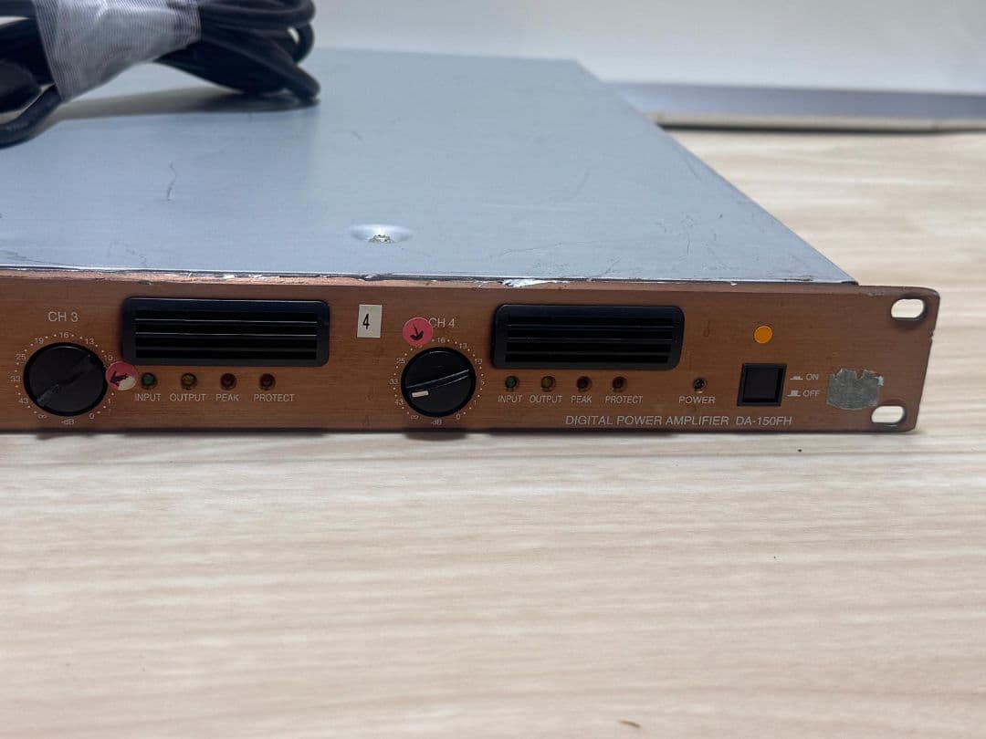 TOA デジタルパワーアンプ DA-150FH 動作確認済み