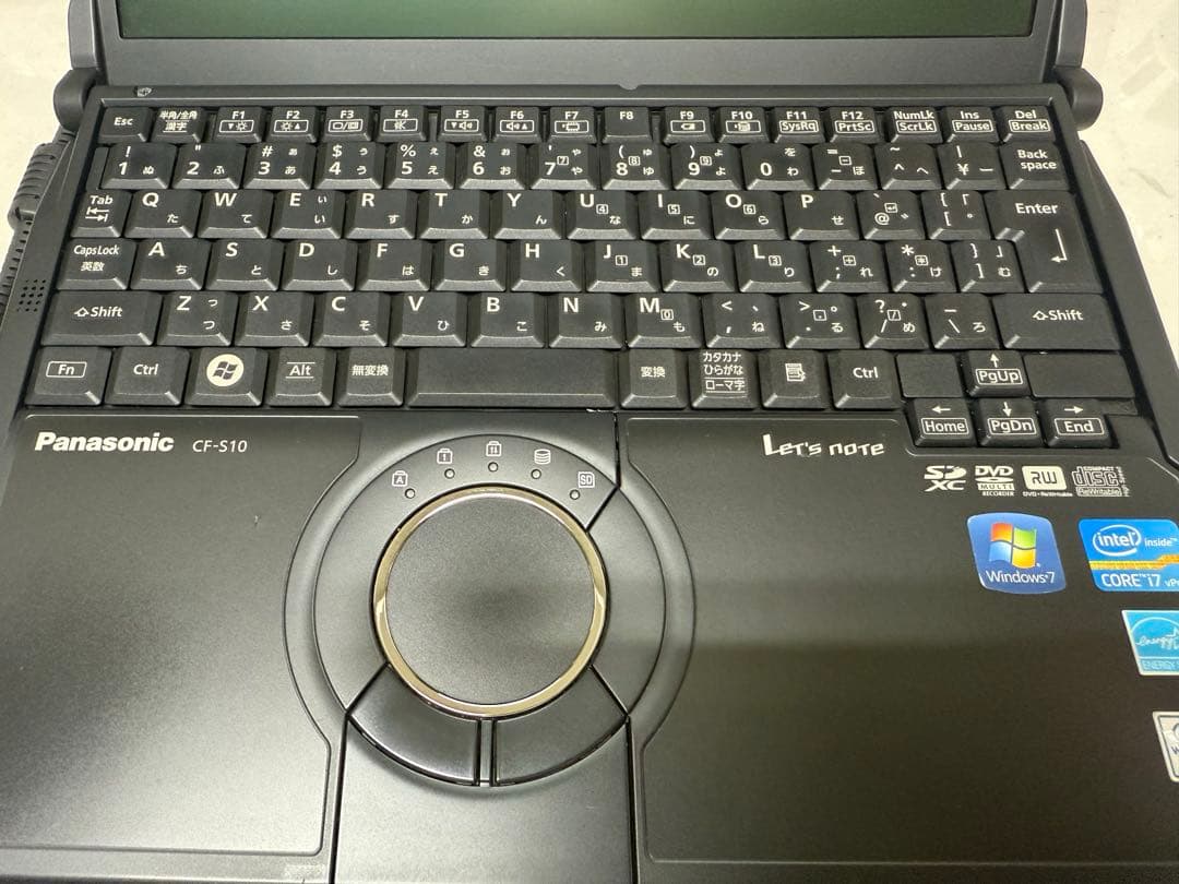 中古core i7 Panasonic let's note CF-S10