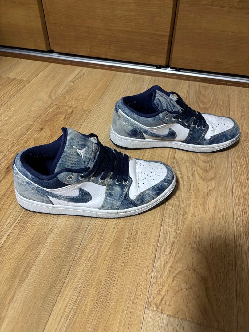 NIKE Air Jordan 1 Low ウォッシュドデニム