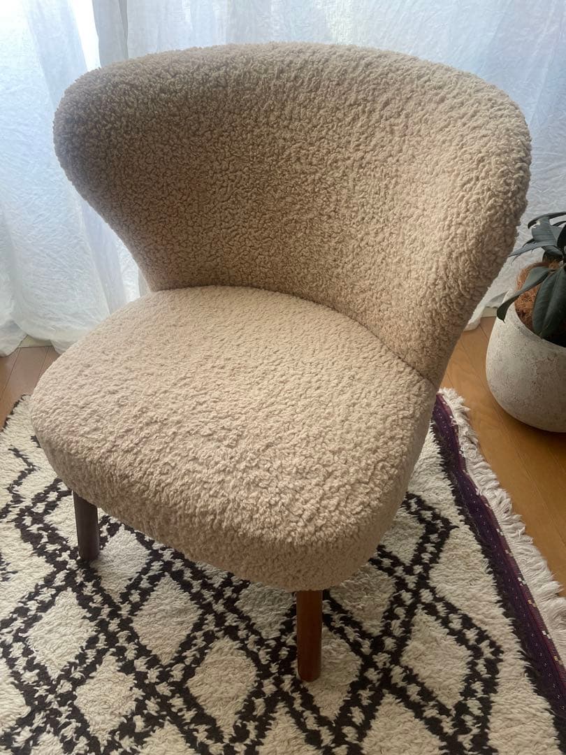 ZARA  テリークロス製アームチェア 1人掛け