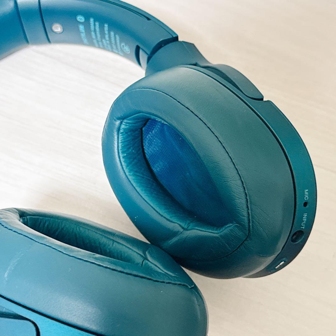 2473【美品】SONY MDR-100ABN ビリジアンブルー