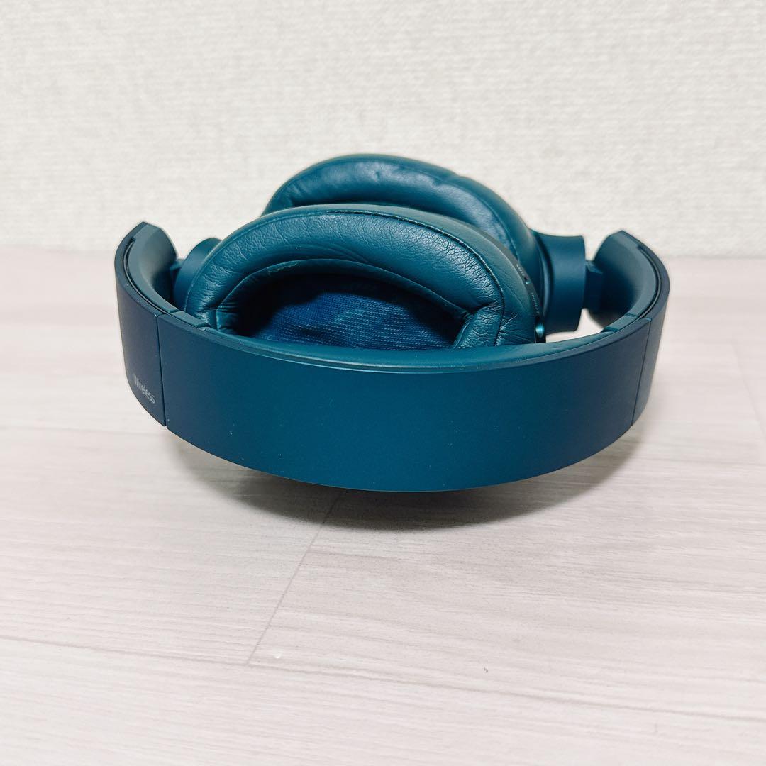 2473【美品】SONY MDR-100ABN ビリジアンブルー