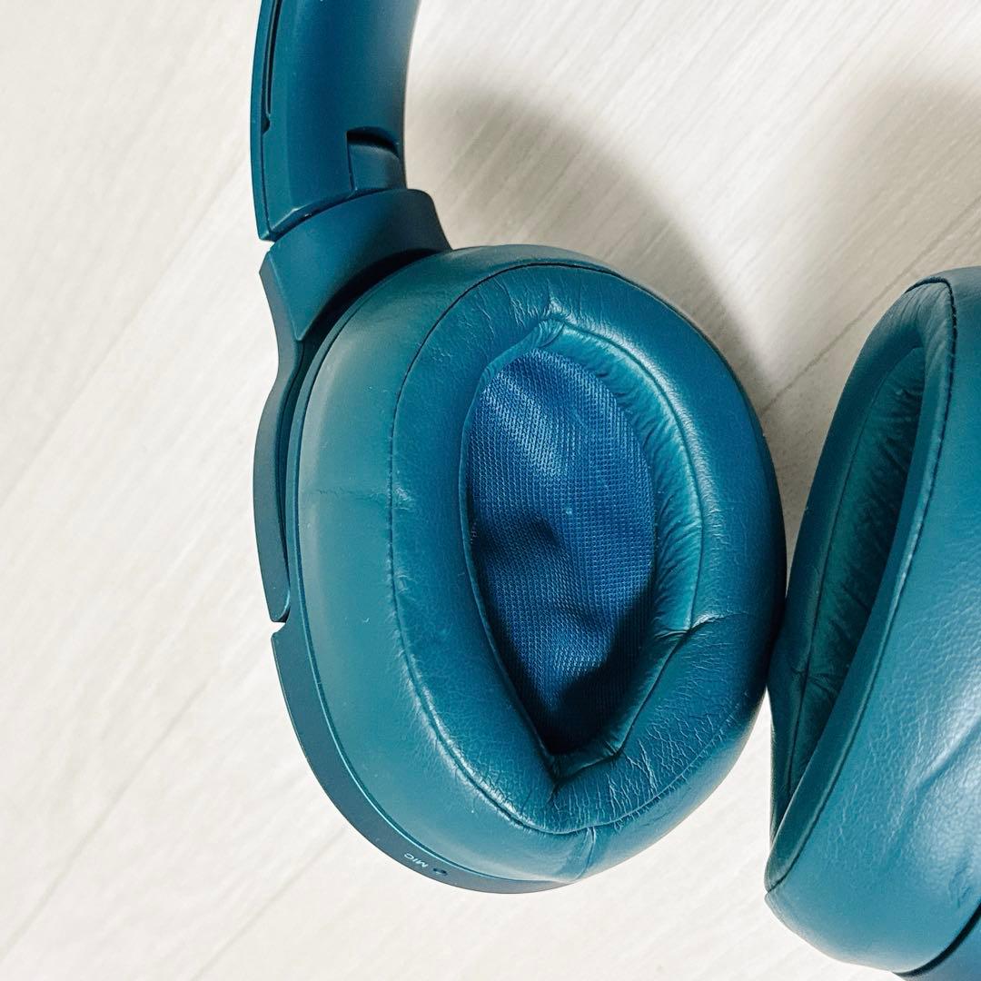 2473【美品】SONY MDR-100ABN ビリジアンブルー