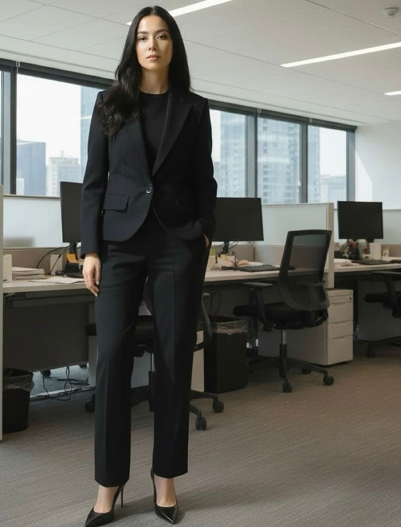 セオリー Theory スーツ セットアップ ジャケット パンツ 4 黒