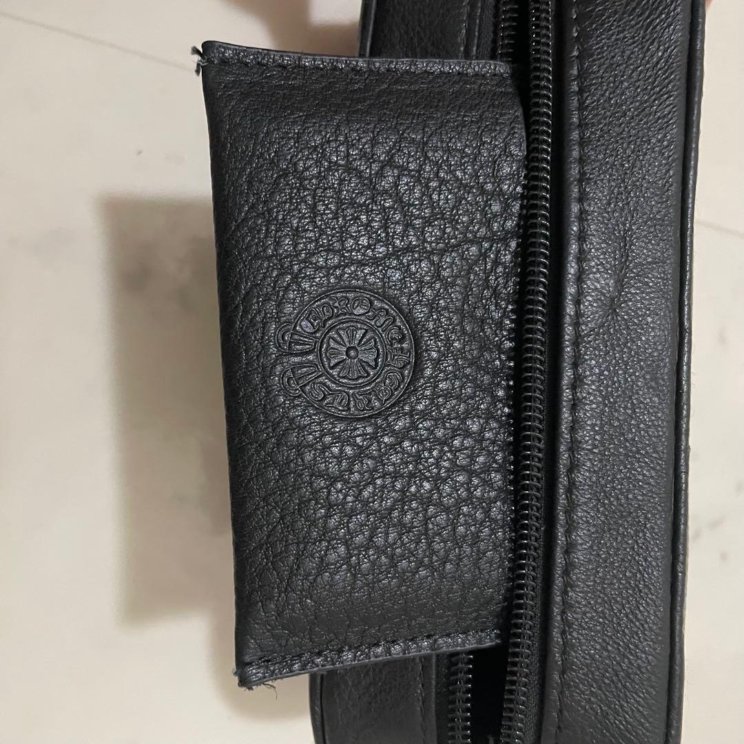 【✨超希少✨】クロムハーツ メガネケース レザー ブラック