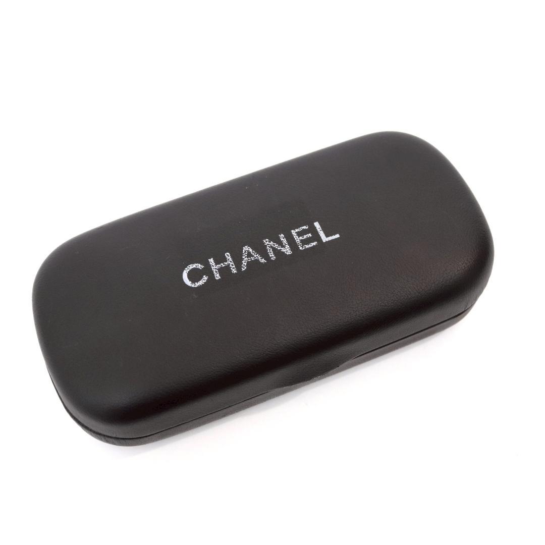 CHANEL ココマーク ブリッジサングラス 黒×金 d08