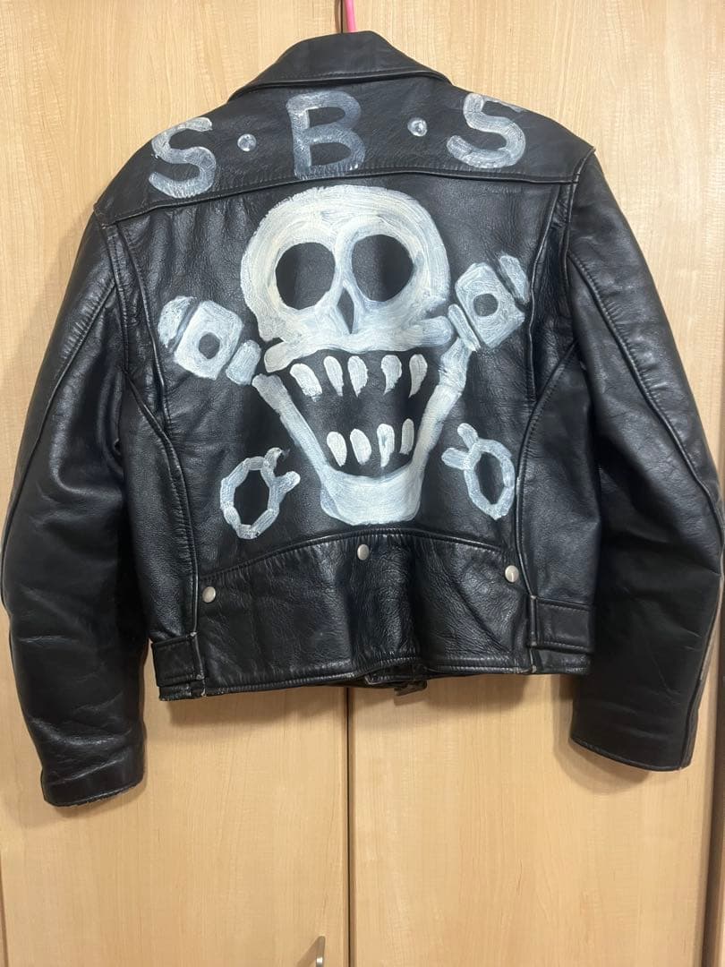 666 初期タグ ダブルライダース 40 英国製