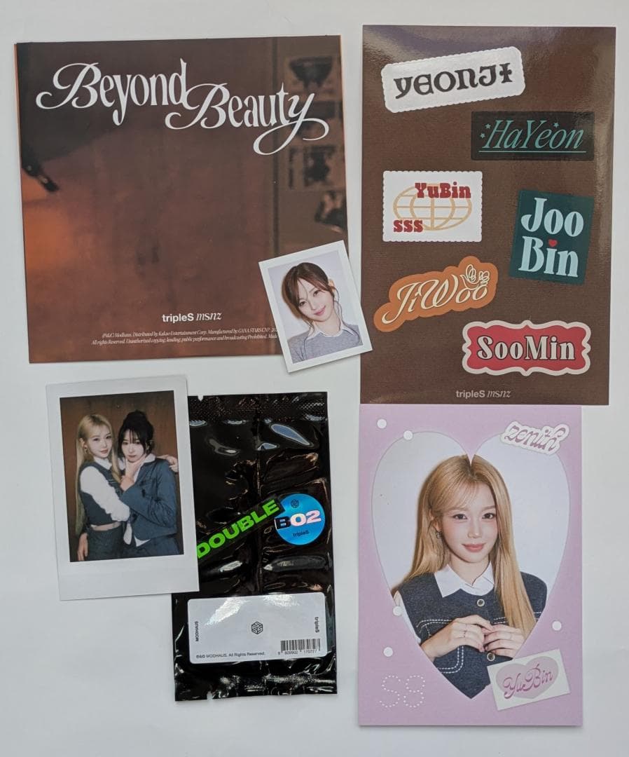 ★直筆サインCD＆報道資料◆tripleS msnz◆Beyond Beauty