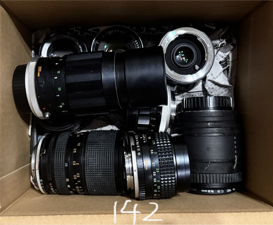 単焦点レンズセット ジャンクJ142