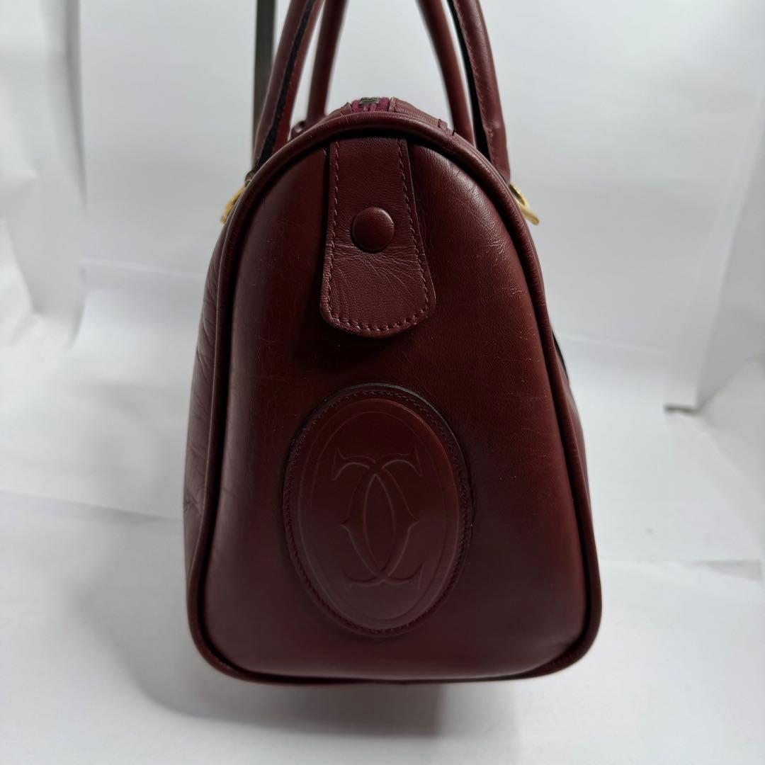 【希少✨️】カルティエ ボストンバッグ マストライン C金具